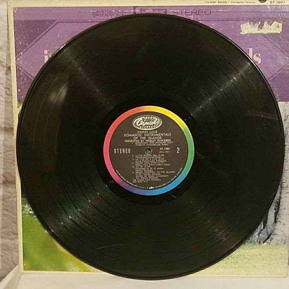 Webley Edwards ‎– Hawaii Calls - Picture 5 of 5